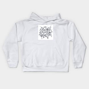 Crashed Shattered Explosive  Rock Wall Kids Hoodie